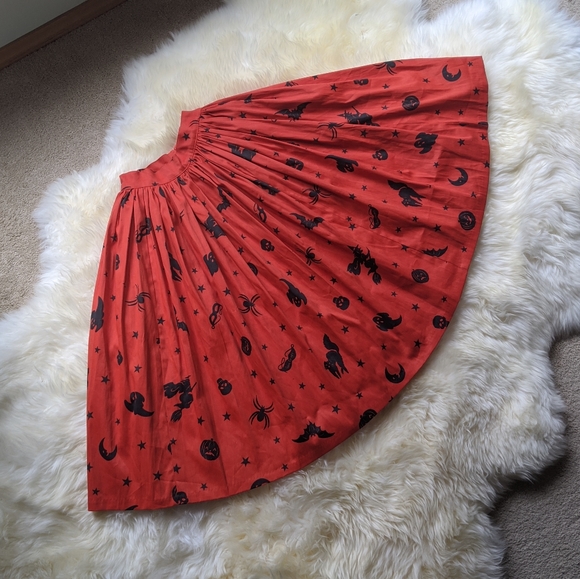 Micheline Pitt Dresses & Skirts - Ben Cooper Vintage Halloween Vixen Swing Skirt
